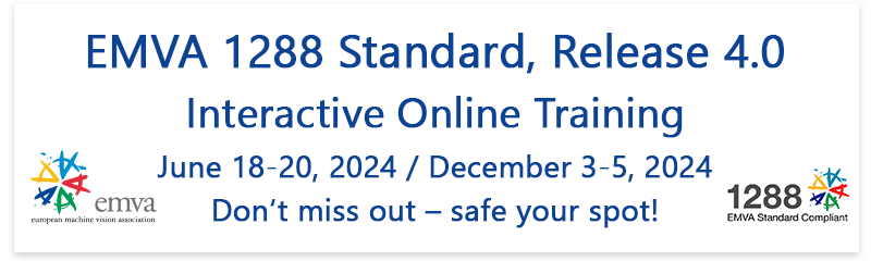 EMVA 1288 Standard Release 4.0 - Interactive Online Training